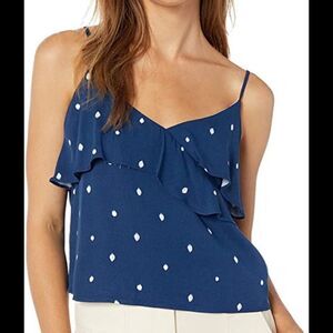 NEW! Cupcakes and cashmere Women's Cruze Printed Ruffle FREE SHIPPING